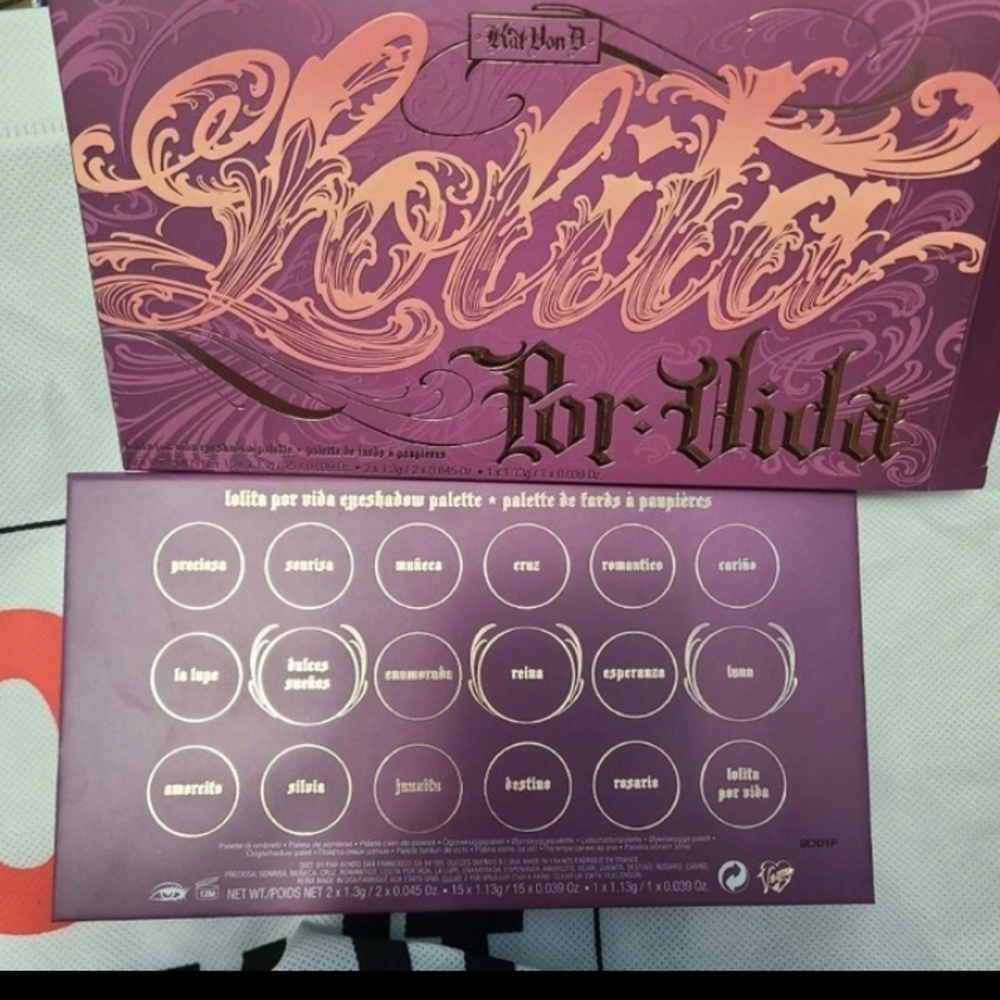 Kat Von D KVD Beauty Lolita Por Vida Eyeshadow Palette - Picture 3 of 3